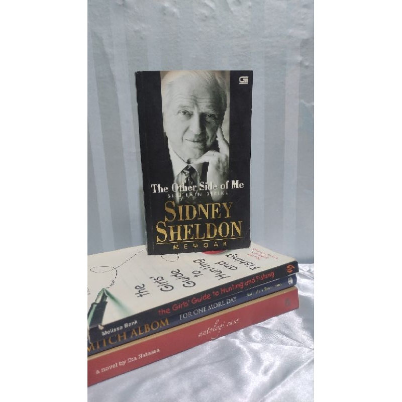 Buku Autobiography Sidney Sheldon : The Other Side Of Me Memoar Preloved