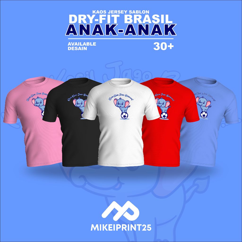 Jersey Anak Smalls Sport Apparel Elepant