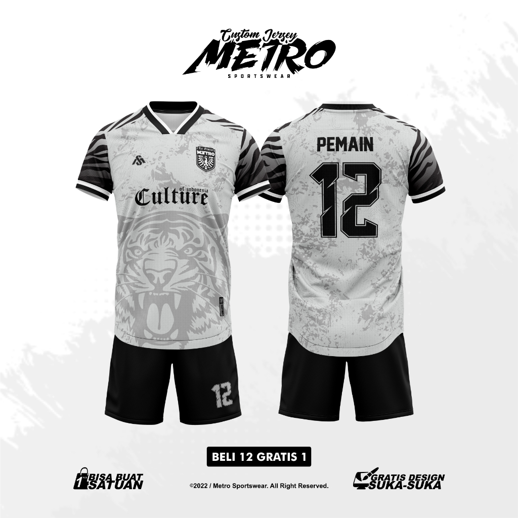 Jersey Futsal Custom Full Printing