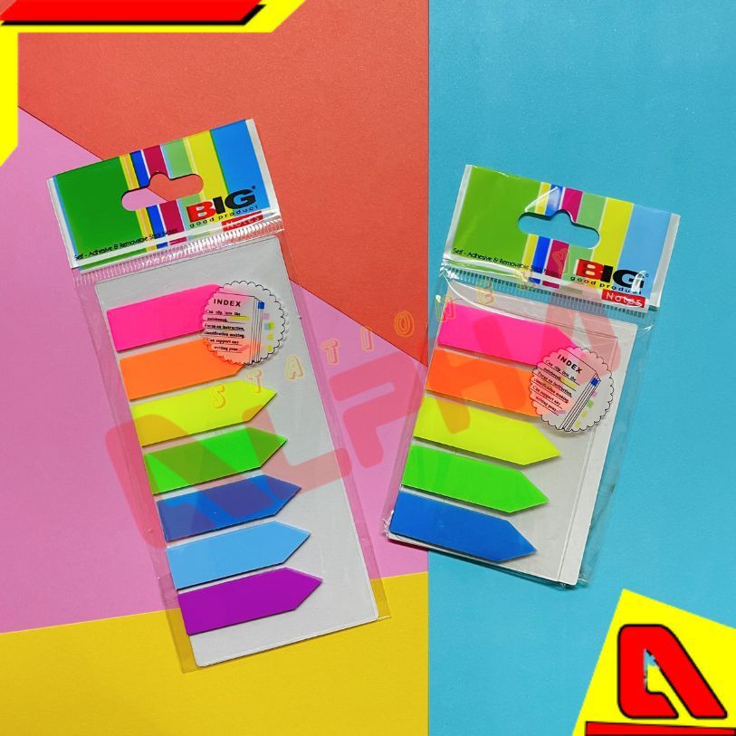 

Sticky Note Big Panah Sticky notes warna /Pembatas penanda