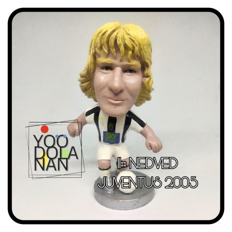 11# NEDVED - JUVENTUS 2005 POCKET SPORTS CORINTHIAN FIGURE PEMAIN BOLA