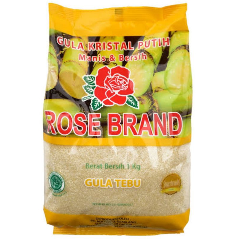 

Rose Brand Gula Pasir 1kg Kuning