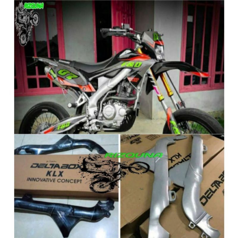 Deltabox KLX 150 Deltabox D'TRACKER Deltabox Kawasaki KLX D'tracker Delta box KLX 150 Deltabox KLX B