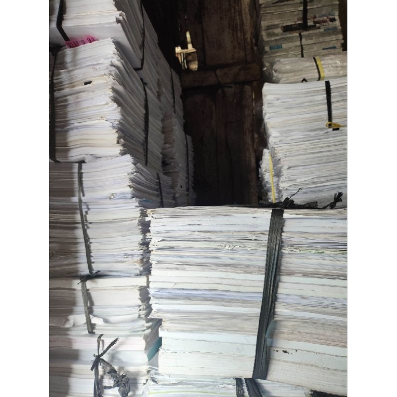 

KERTAS BEKAS HVS SISI KOSONG 1 IKAT (10 KG)