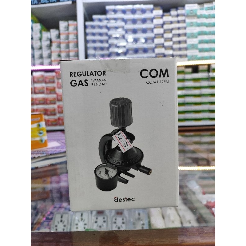 Regulator Gas COM Tekanan Rendah COM-U12RM Regulatot Gas Tekanan Rendah Anti Bocor