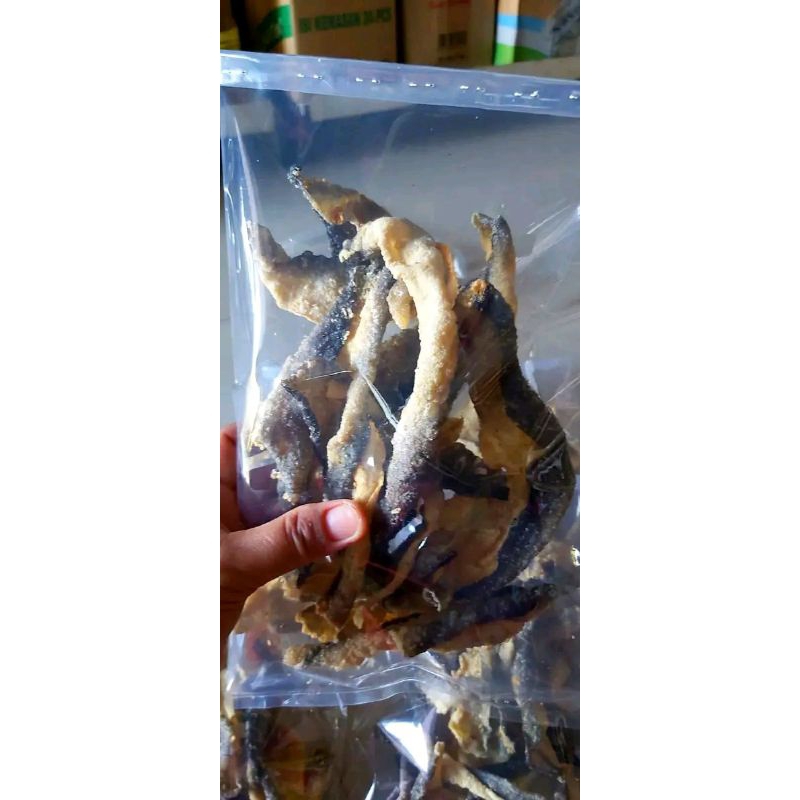 

Kerupuk Ikan Salmon Matang 250 gram Original