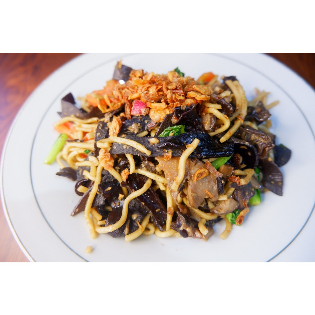 

Mie goreng jamur (vegetarian)