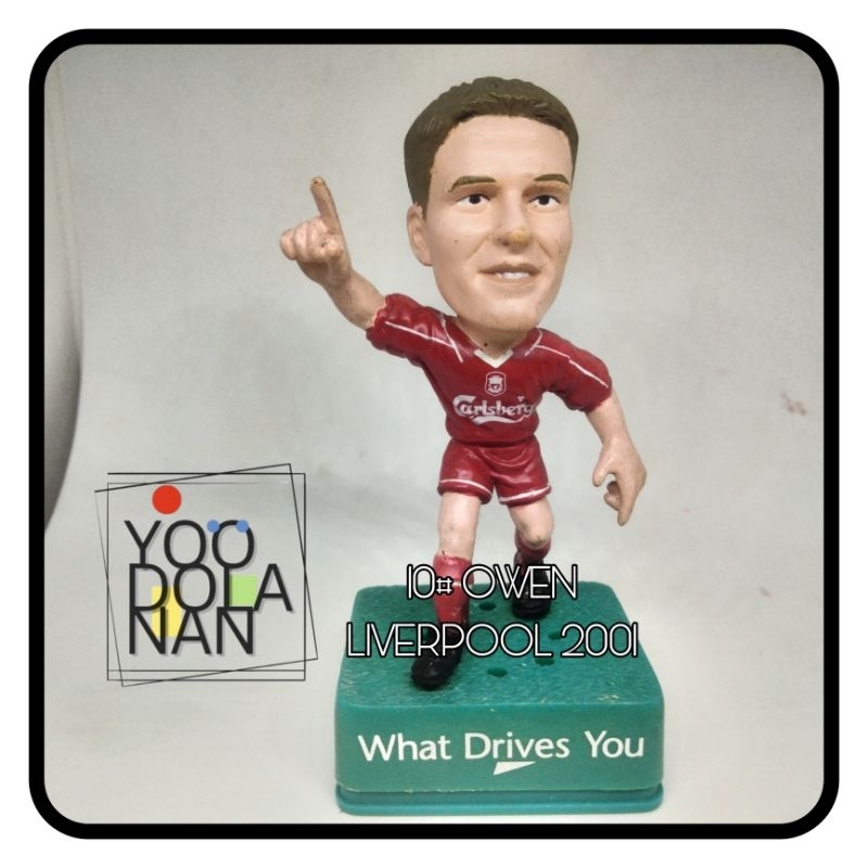 10# OWEN - LIVERPOOL 2001 CORINTHIAN CALTEX FIGURE PEMAIN BOLA
