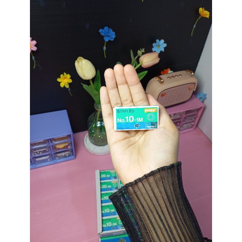 

[Aesthetic by fss.id] isi steples/isi stapler kenko No.10 1box kecil