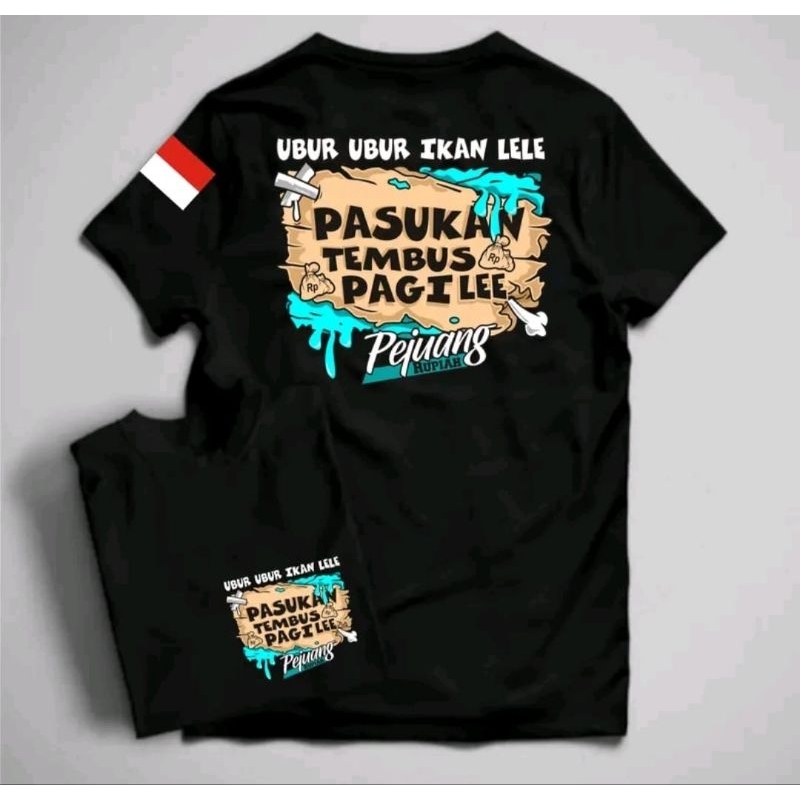 KAOS PRIA DISTRO ORIGINAL 100% II PASUKAN TEMBUS LEE