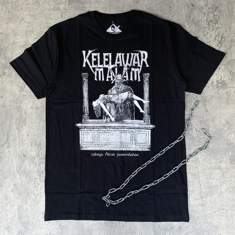 Original kaos band Kelelawar malam “Cahaya Altar”