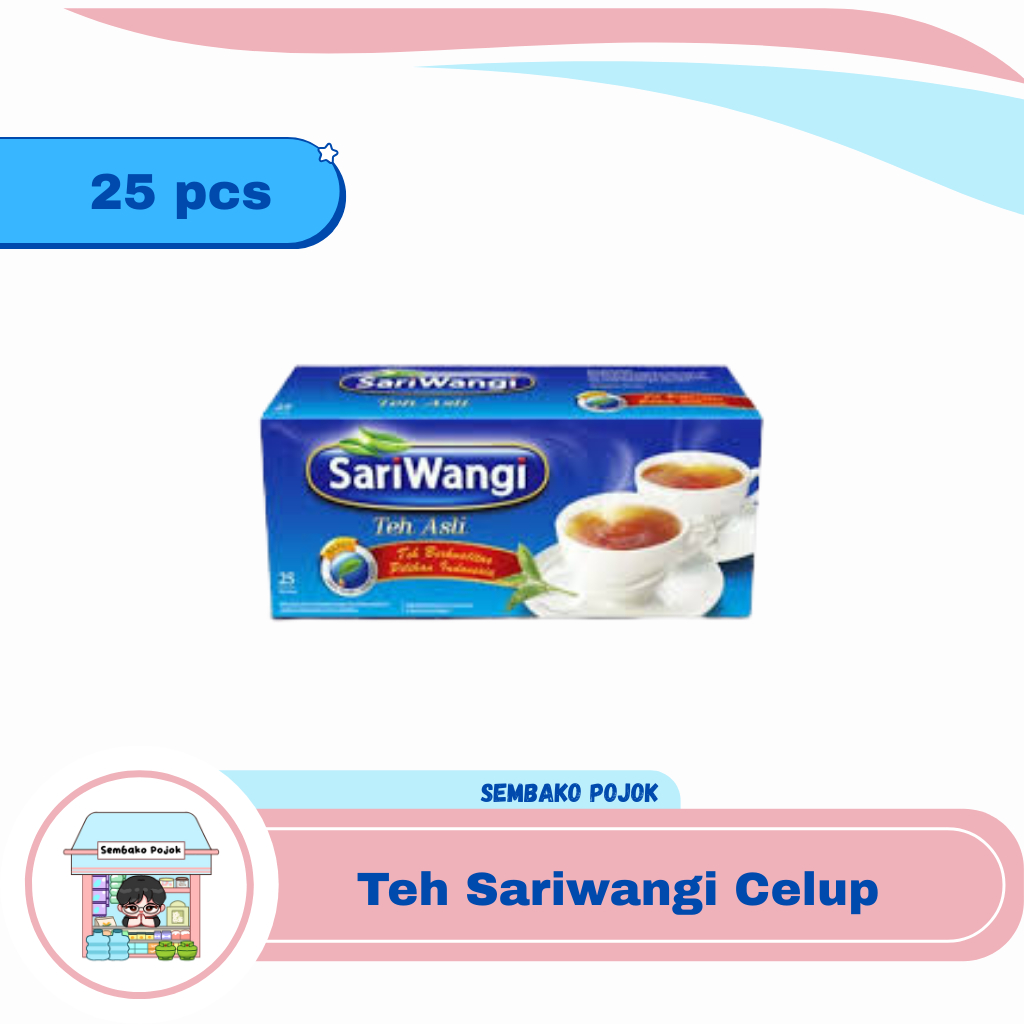 

Teh Sariwangi Celup isi 25 kantong