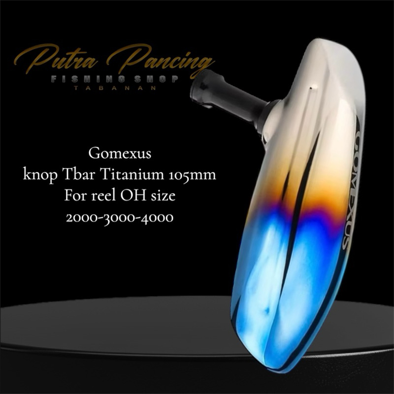 knop gomexus T bar titanium