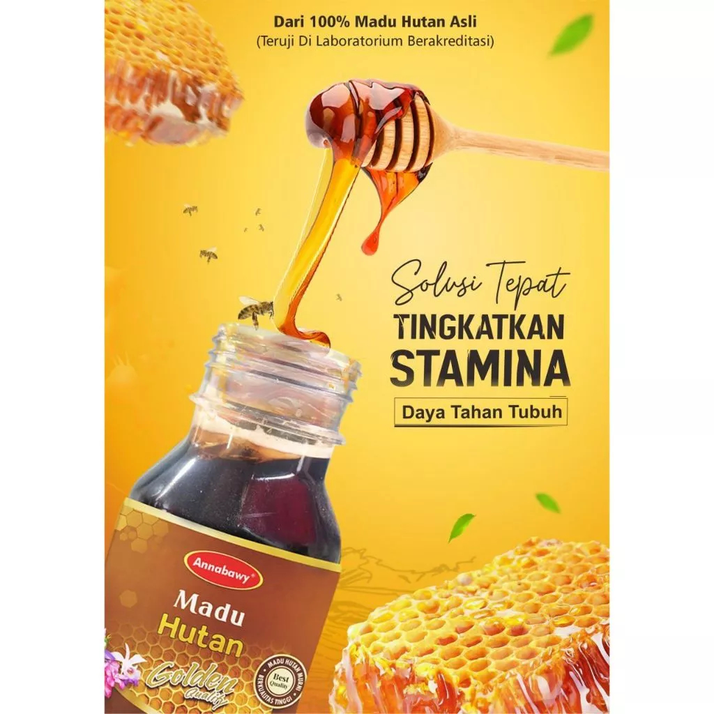 

Madu Golden Premium Annabawy 550 Best QulIty 100% Asli