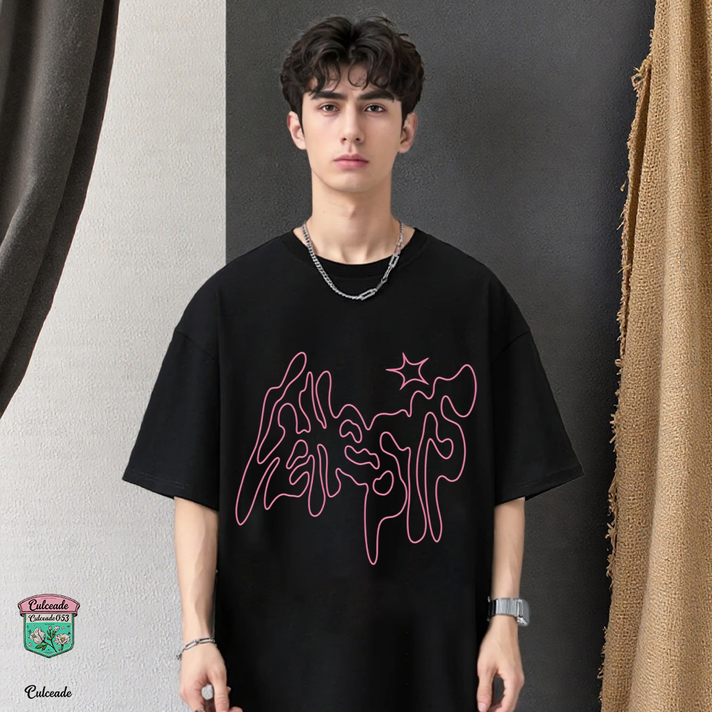 Boxy Oversize T-Shirt Genesis / Boxy T Shirt--F1018