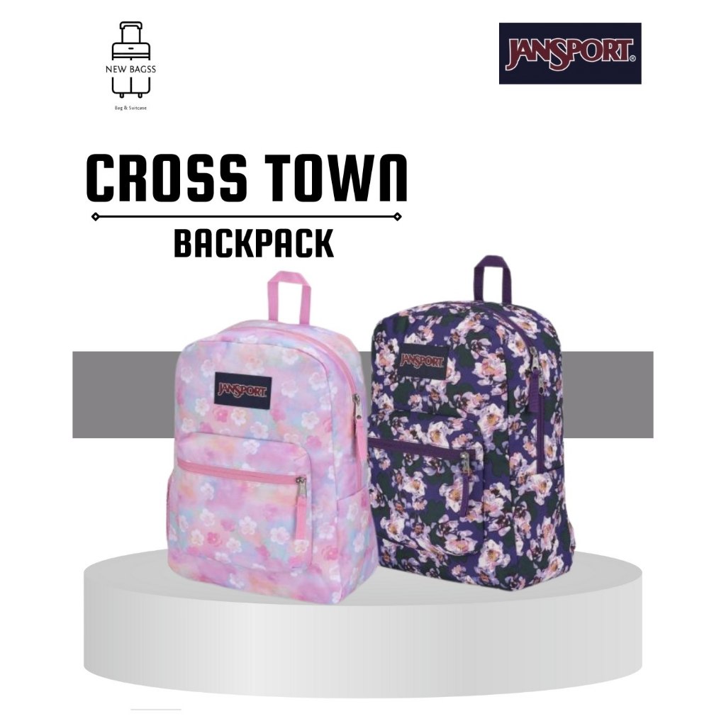 Jansport Tas Punggung / Backpack / Cross Town Original / Backpack Motif