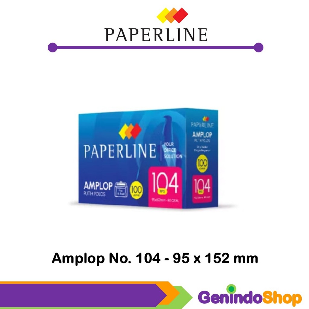 

Amplop Putih Polos 104 PPS Paperline
