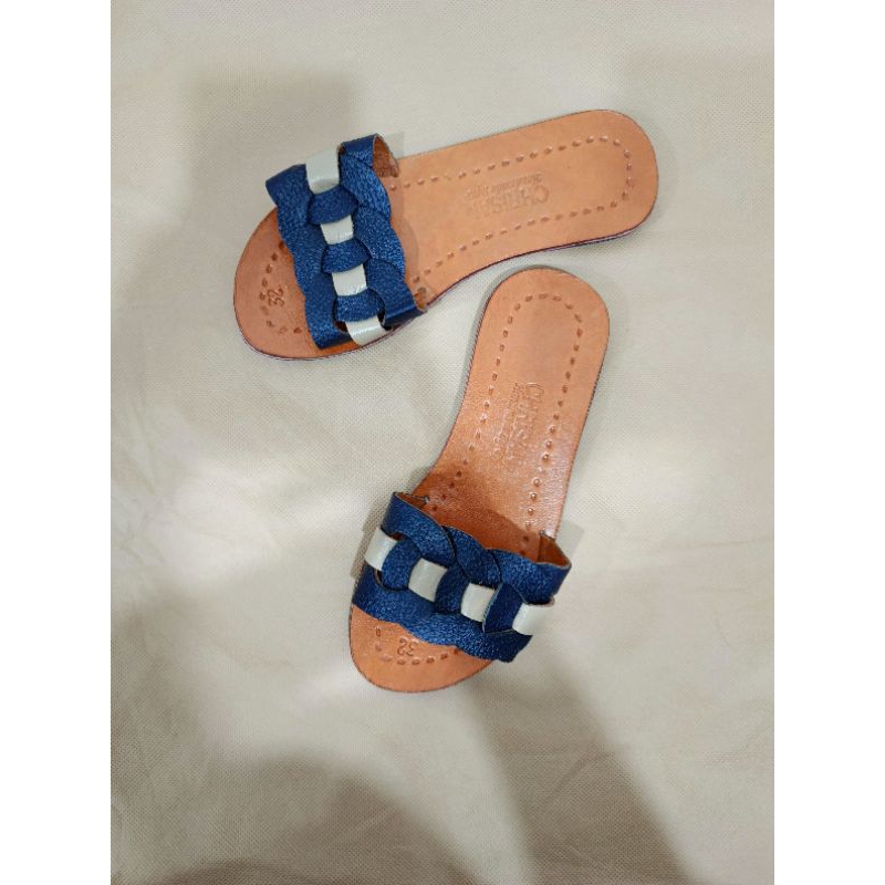 Sandal Anak Kulit Sapi Asli Kulit Sapi Asli
