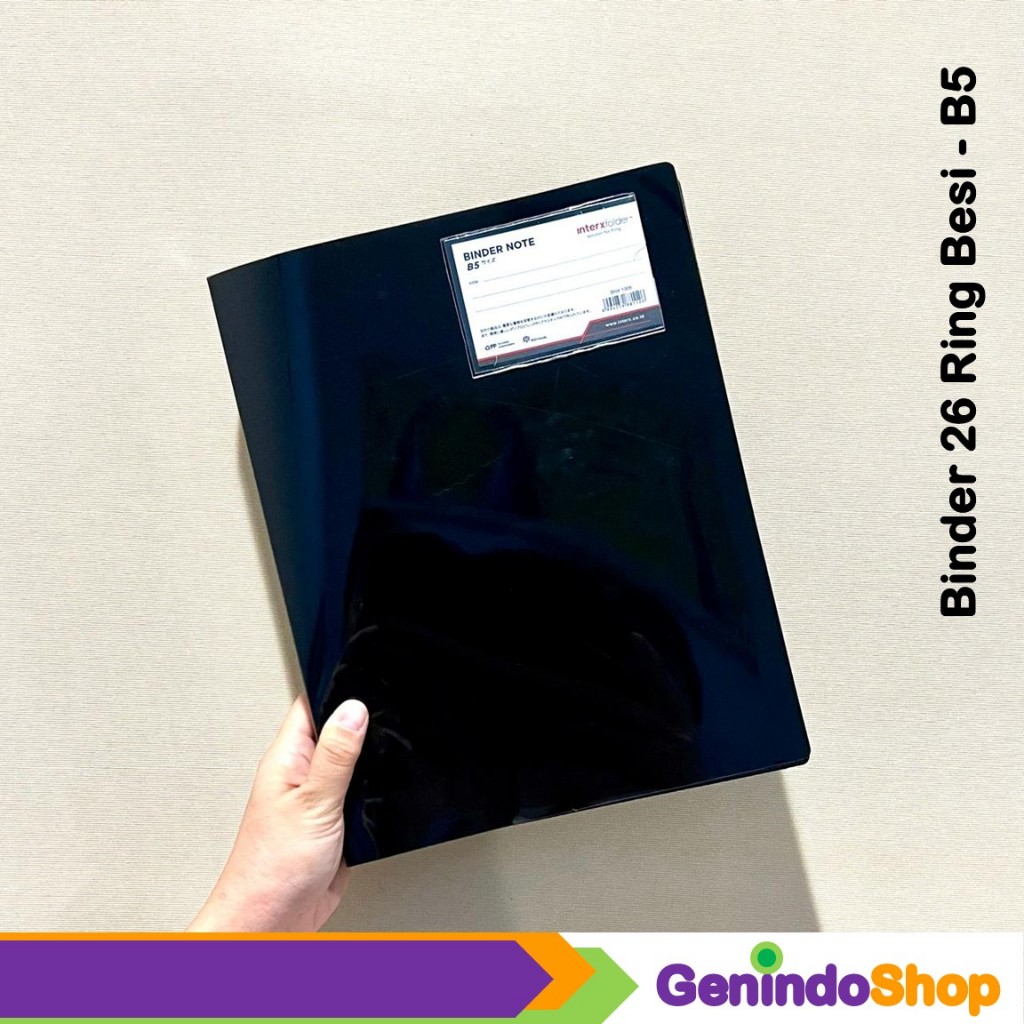 

Binder Note B5 Glossy Interxfolder