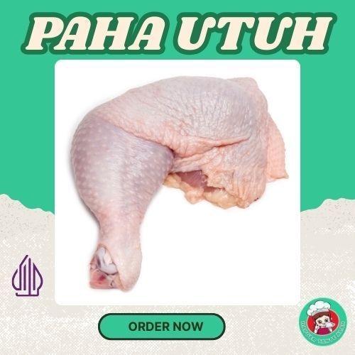 

Paha ayam Utuh L 1kg Bandung fresh Bersih Halal