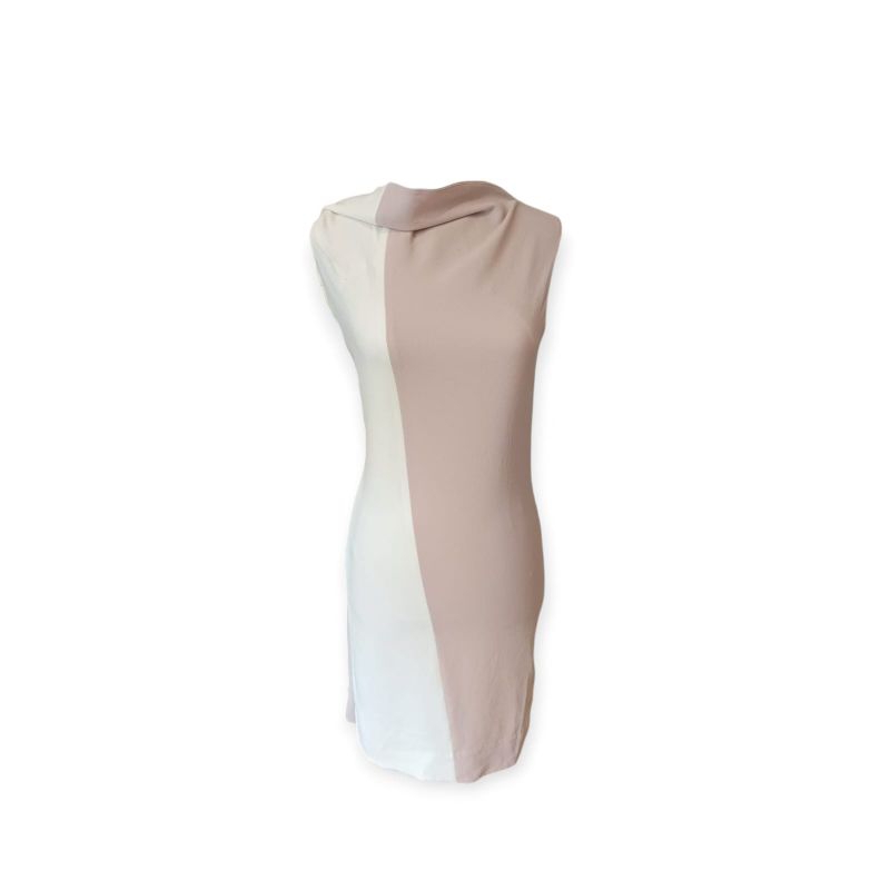 Calvin Klein Rose Pink&Broken white Mini Dress