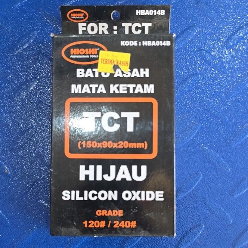 batu asah mata ketam hioshi/batu asah mata planner/tct/silicone oxide/150x90x20mm