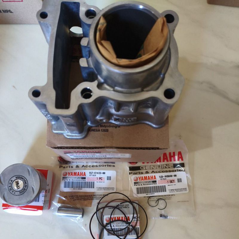 blok silinder set kit Jupiter MX old Jupiter MX new 50c wb016 00 asli original YGP