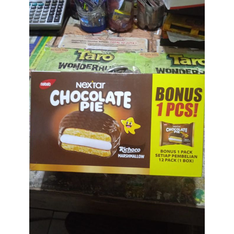 

Nextar Chocolate Pie isi 12 Pcs Nabati