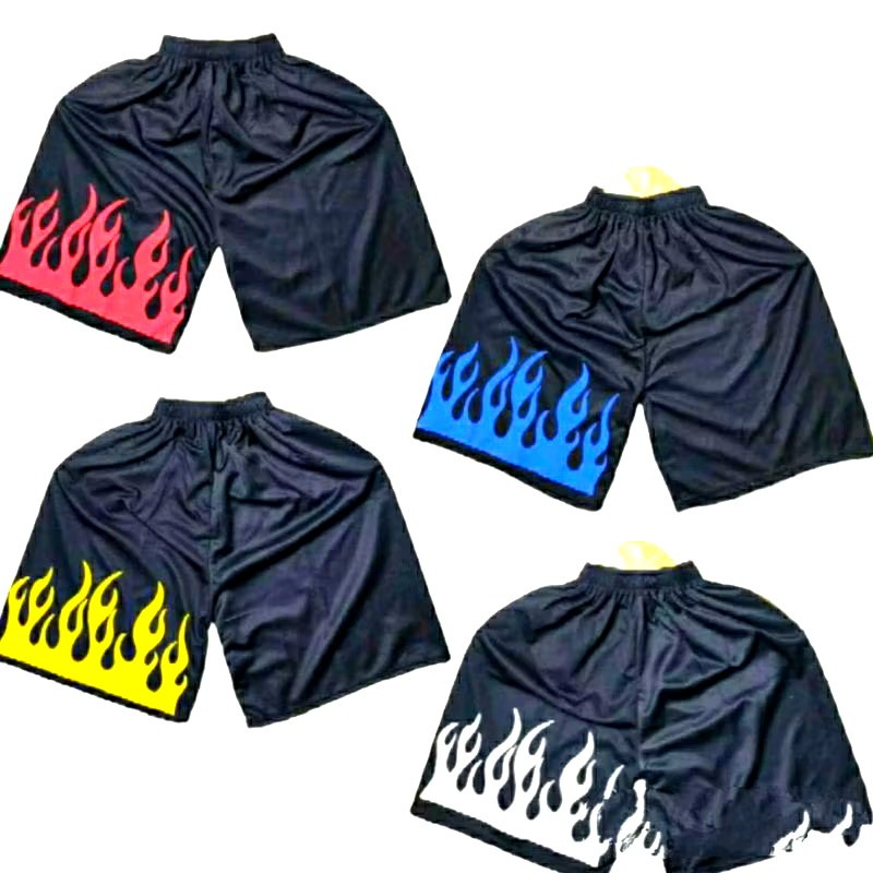 Celana pria Pendek Api / Boxer Api /celana pendek hitam api/ Boxer Pendek Polos/ Celana Hitam Polos 