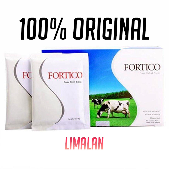 

Susu Fortico Susu Kolostrum Susu Bubuk Skim FORTICO Isi 20 Sachets 100% ORIGINAL