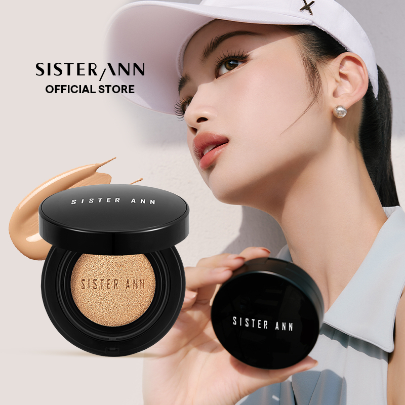SISTER ANN Mencerahkan Dan Mengencangkan Kulit Smart Fit Cover Cushion (4 warna)