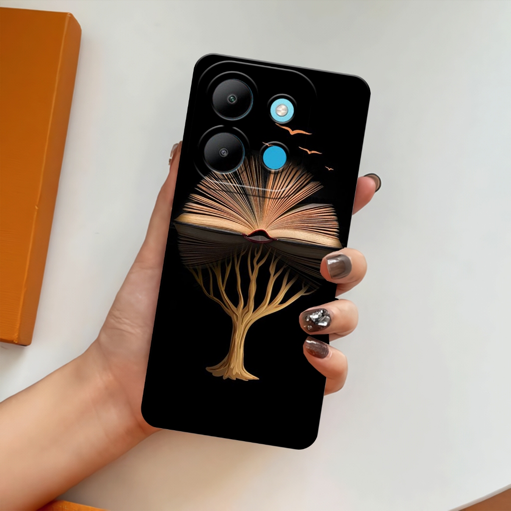 Case Infinix Smart 7 - [Mottif Estetik] Terbaru Softcase Procamera Anti Sobek - Casing Silikon Lentu