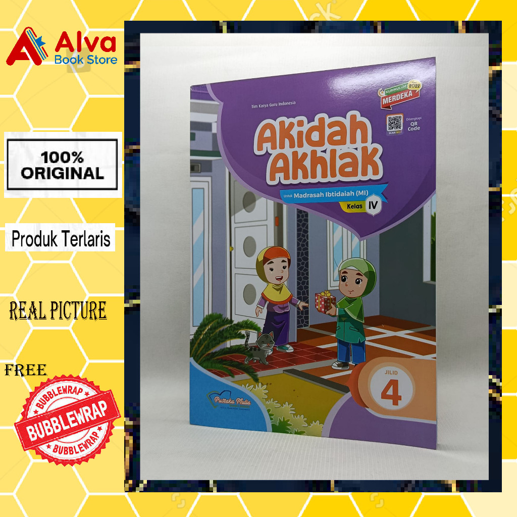 Akidah Akhlak Pustaka Mulia Kelas 4 Kurikulum Merdeka