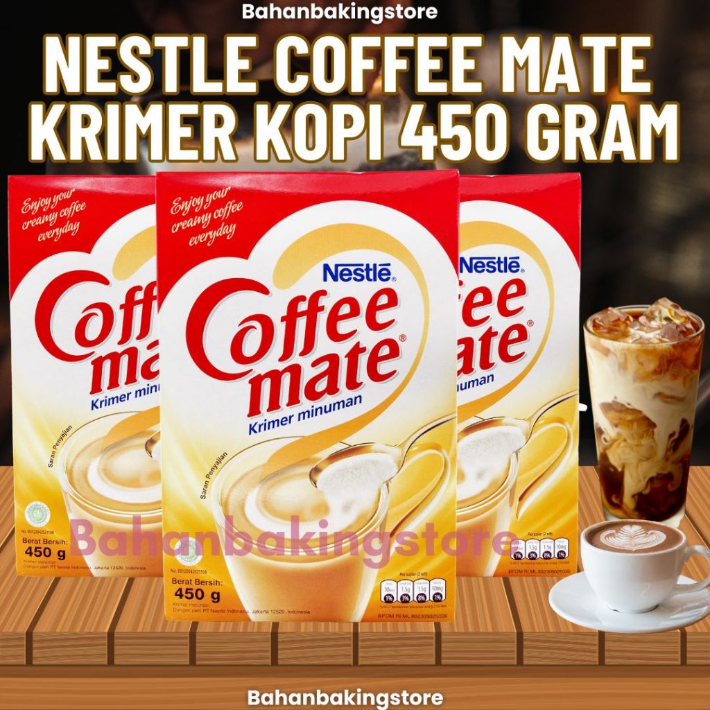 

COFFEE MATE 450 GRAM KRIMER KOPI BY NESTLE PROFESIONAL | NESTLE COFFEE MATE FRENCH VANILLA 450GRAM