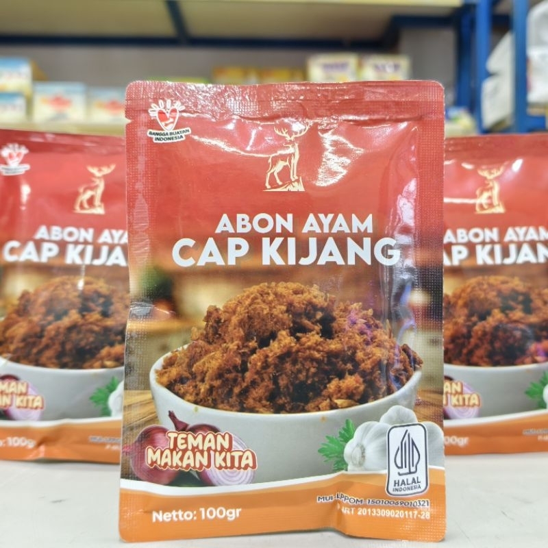 

Abon Ayam Asli 100Gr / Abon Ayam Kijang Asli 100Gr / Abon Ayam Kijang 100Gr / Abon Ayam 100Gr