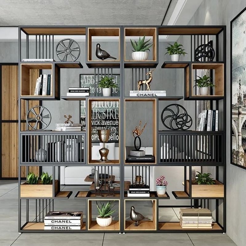 Rak Partisi Pajangan Industrial