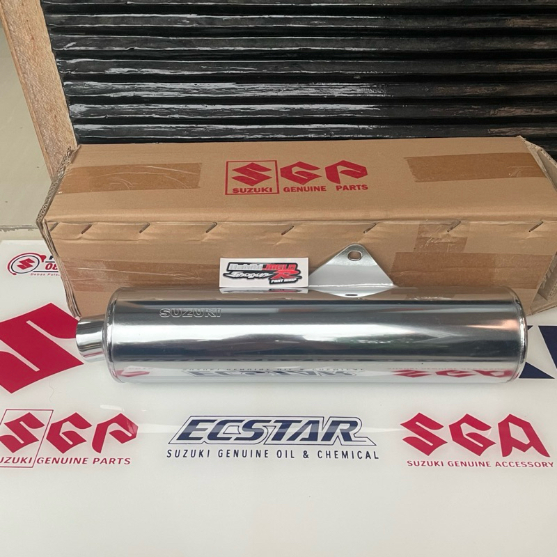 Silincer Knalpot Suzuki Satria FU 150 CKD tahun 2007 2008 Original SGP