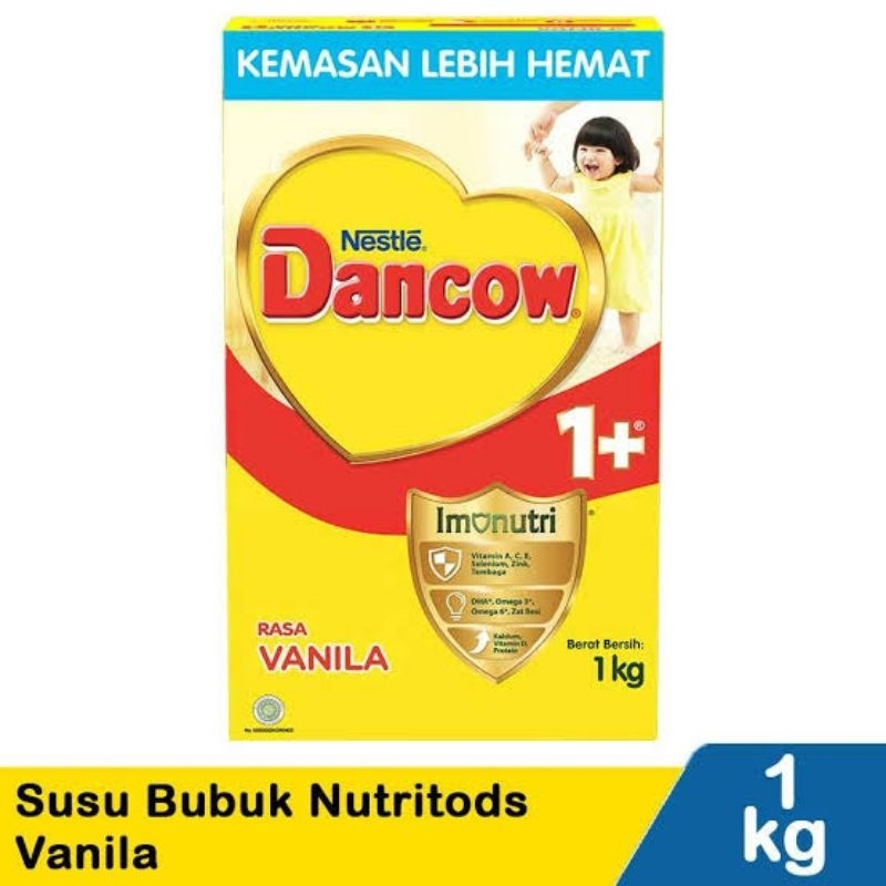 

SUSU DANCOW 1+ RASA VANILA dan rasa MADU 1KG