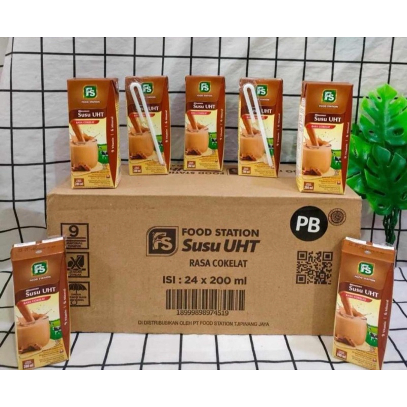 

Susu FS UHT coklat 200ml