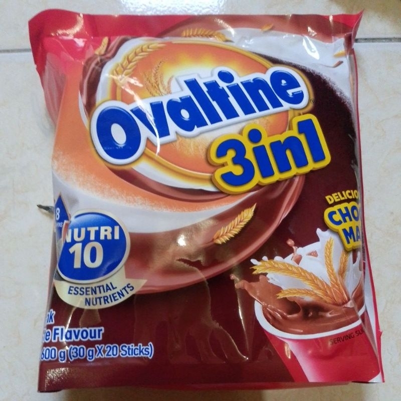 

Promo Sereal Impor /Ovaltine 3 in 1 Coklat/ Crunchy Cold Isi 20 Stik
