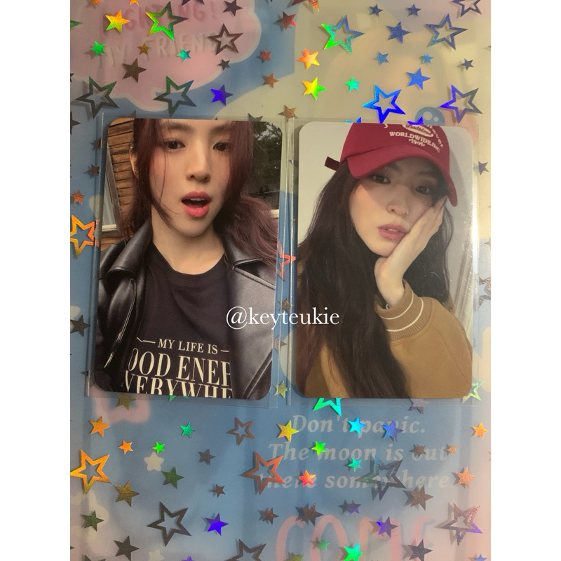 pc photocard han so hee x Giordano