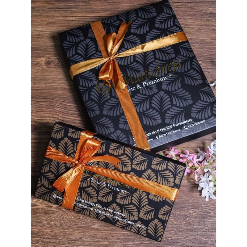 Batik Martadireja - Box Gift Kotak Bungkus Kado Kartu Ucapan