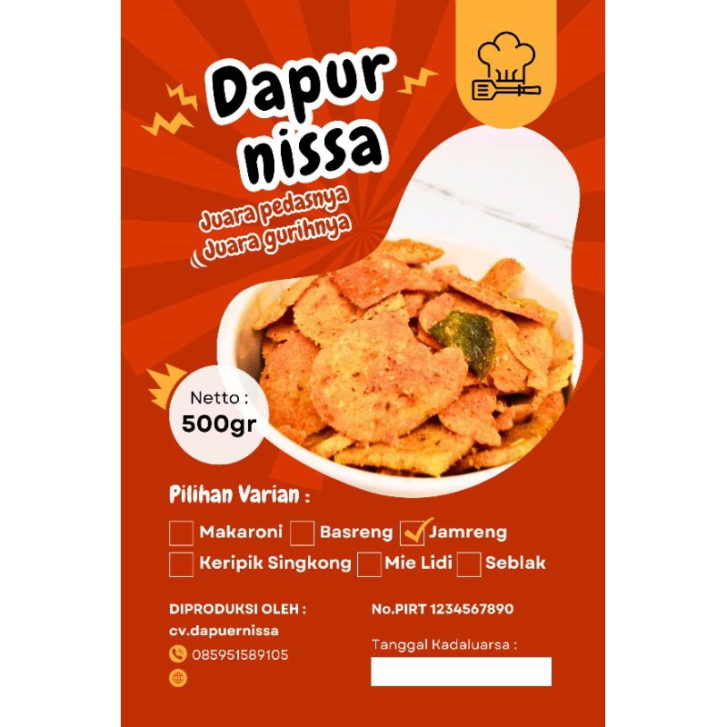 

jamreng ( olahan jamur tiram putih) pedes gurih