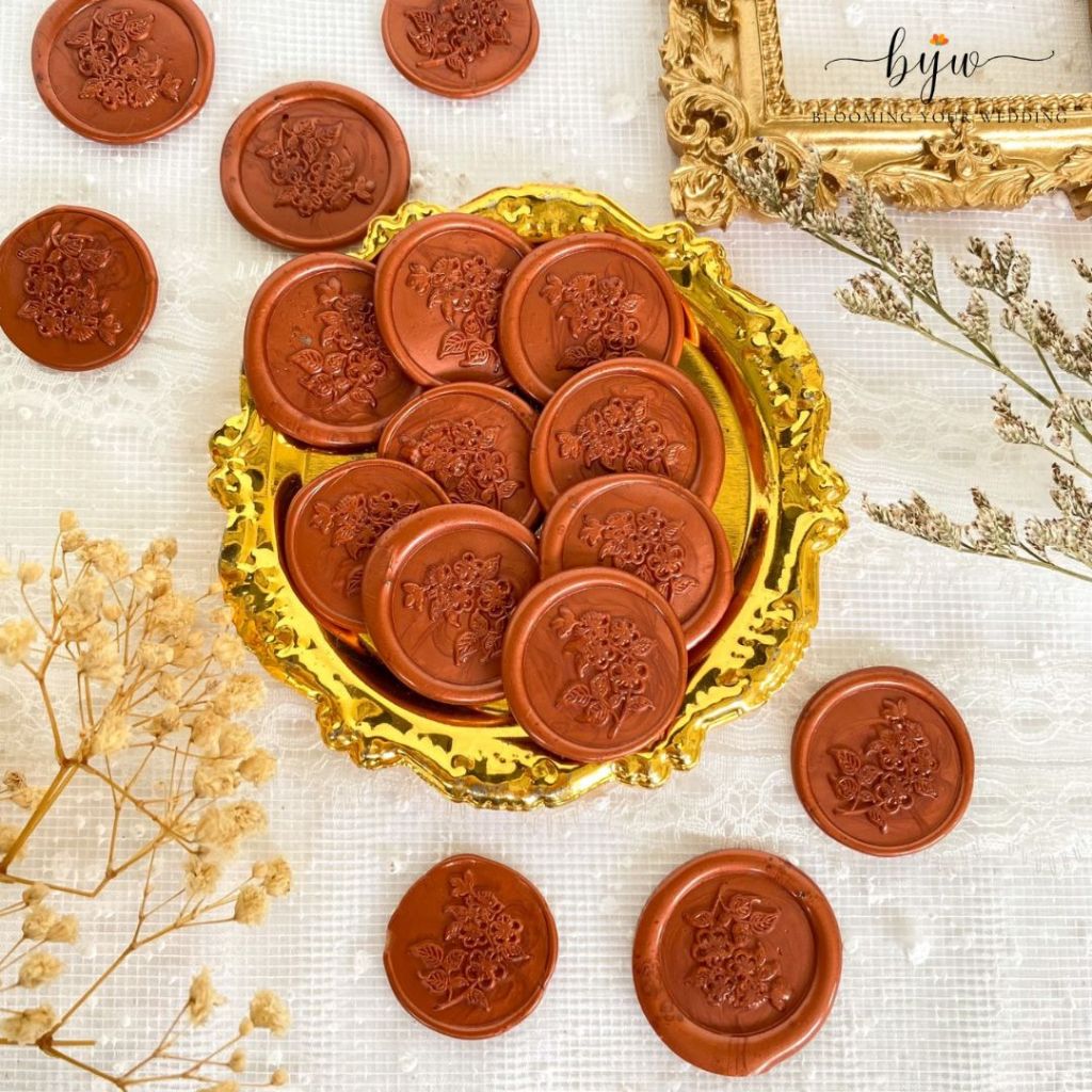 

BloomFlower - Seal Wax Instant Coin 1pcs Wax lilin Segel Amplop Undangan