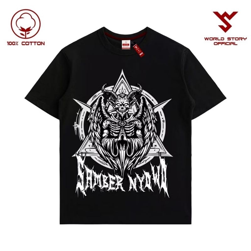 Arshanda T-Shirt Black Tees Samber Nyowo S-XXL