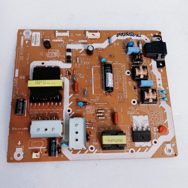 Power supply tv panasonic th-49d410g - psu tv panasonic th-49d410g - regulator tv panasonic th-49d41