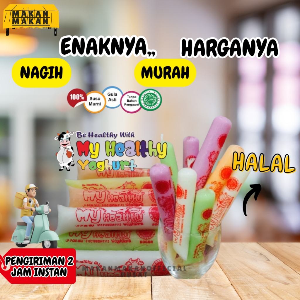 

Yoghurt My Healthy Stick isi 30pcs/pack Yoghurt stik susu/
