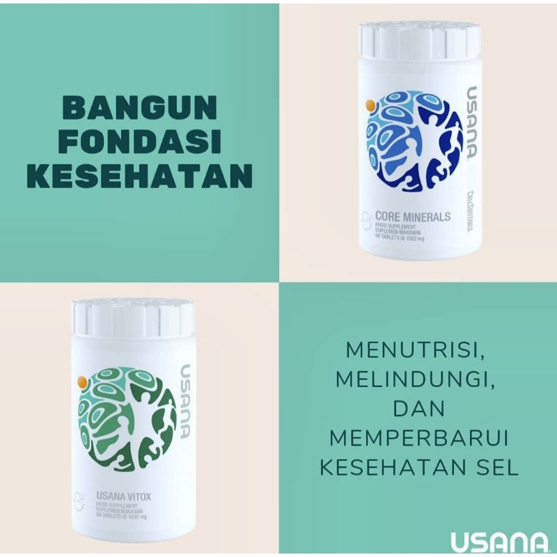 usana core minerals & usana vitox