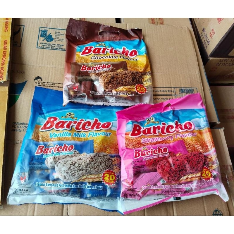 

BARICHO OAT SNACK COKLAT/VANILLA/STRAWBERRY