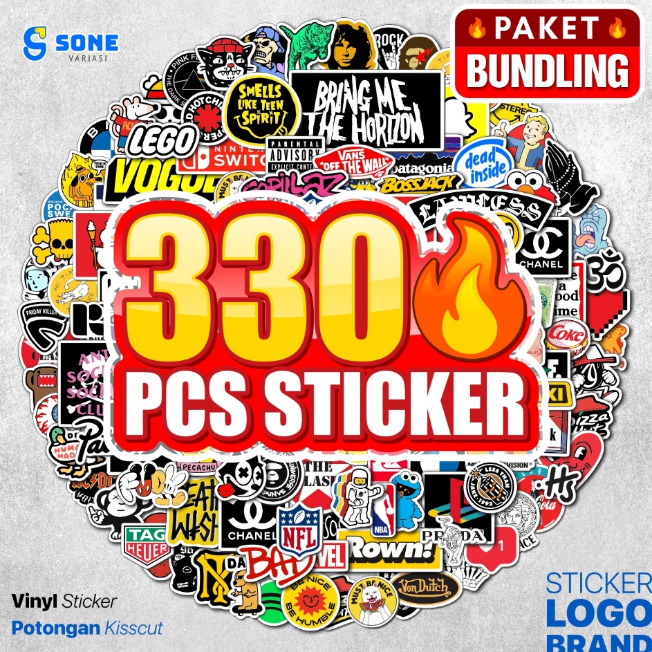 

Stiker Pack Hypebeast Aesthethic Vinyl Waterproof Sticker untuk Dekorasi Koper Laptop Casing Handphone